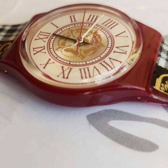 Swatch watch MR. WATSON GR128 1995 Standard Gents New old stock - Picture 6 of 10